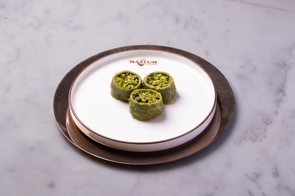 Pistachio Silk Baklava (3 Pcs)