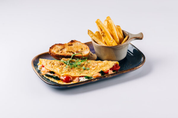 Smoked Salmon Omelette