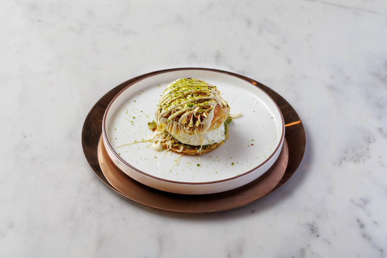 Dubai Baklava Burger
