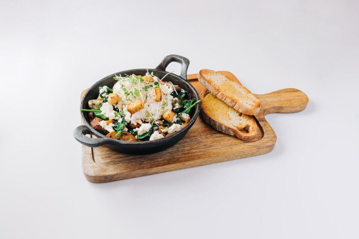 Spinach & Feta Shakshuka