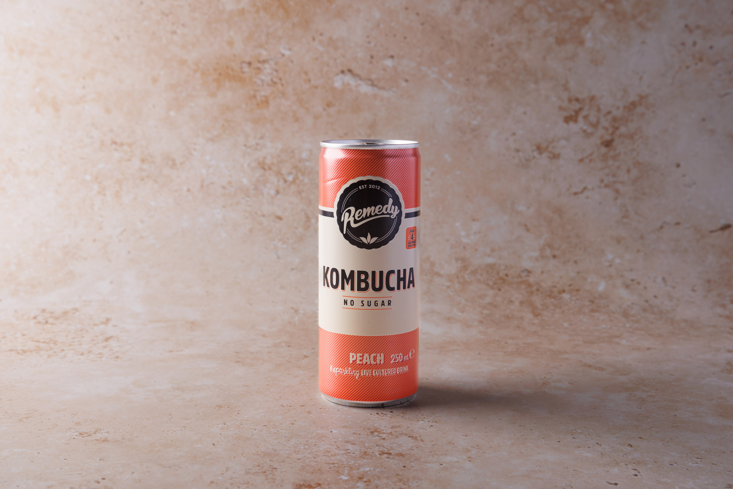 Peach-Kombucha(No Sugar)